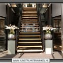 orchideeen in luxe aardwerk